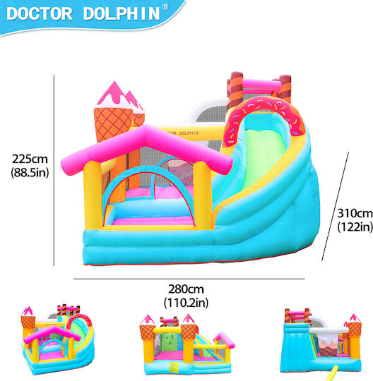Fun Baby Inflatable With Trampoline & Slide