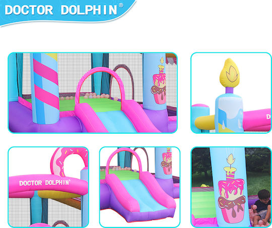 Fun Baby Inflatable With Trampoline & Slide