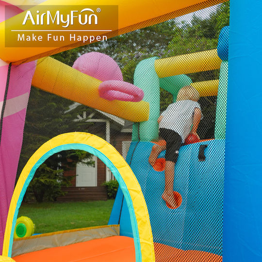 Fun Baby Inflatable With Trampoline & Slide