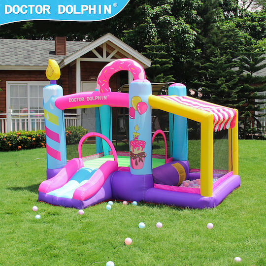Fun Baby Inflatable With Trampoline & Slide