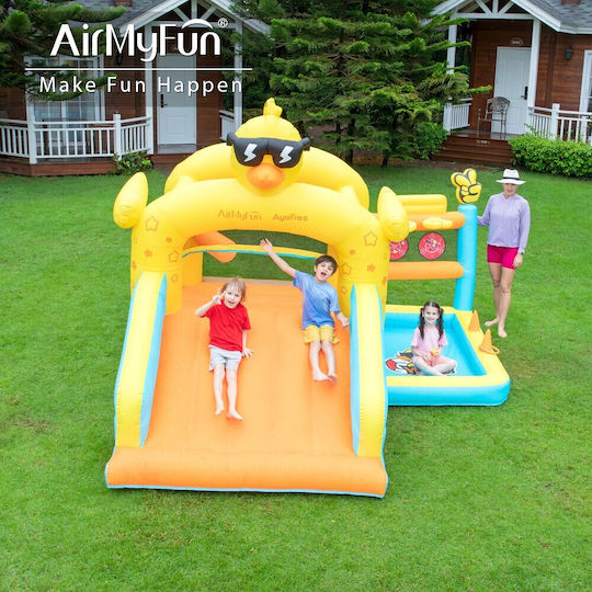 Fun Baby Inflatable With Trampoline & Slide