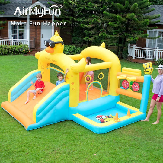 Fun Baby Inflatable With Trampoline & Slide