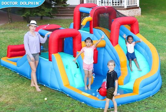Fun Baby Inflatable With Trampoline & Slide
