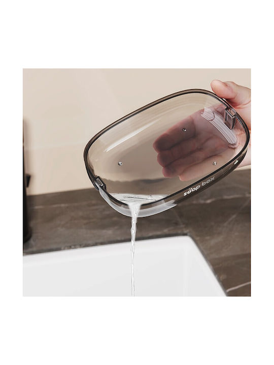 Alista Home Tavă De Săpun Din Plastic Gri De Birou