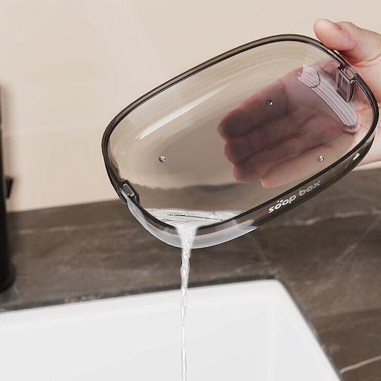 Alista Home Tavă De Săpun Din Plastic Gri De Birou