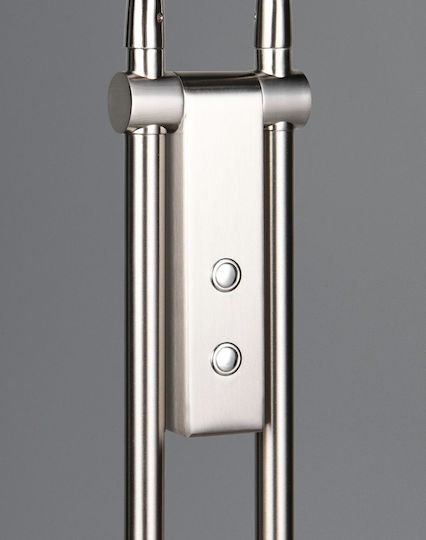 Trio Lighting Monza Stehlampe Silber