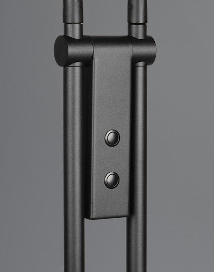 Trio Lighting Monza Floor Lamp Black