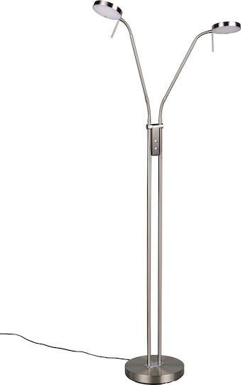 Trio Lighting Monza Stehlampe Silber