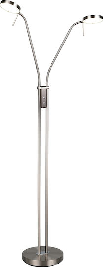 Trio Lighting Monza Stehlampe Silber