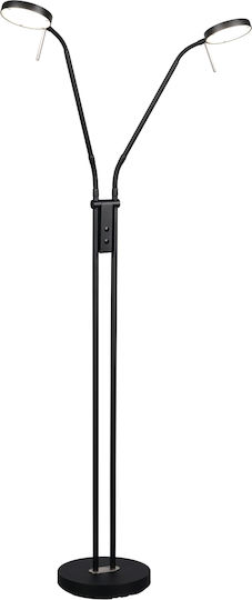 Trio Lighting Monza Floor Lamp Black