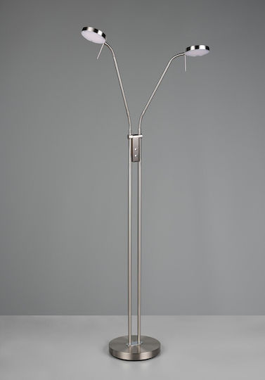 Trio Lighting Monza Stehlampe Silber