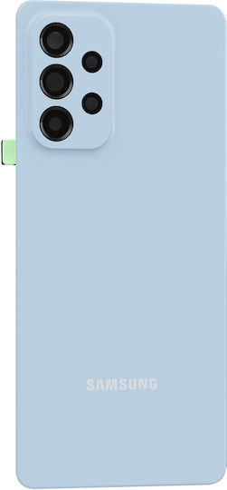 Clappio Replacement Battery Cover Galaxy A53 Integrated Adhesive Pale Blue