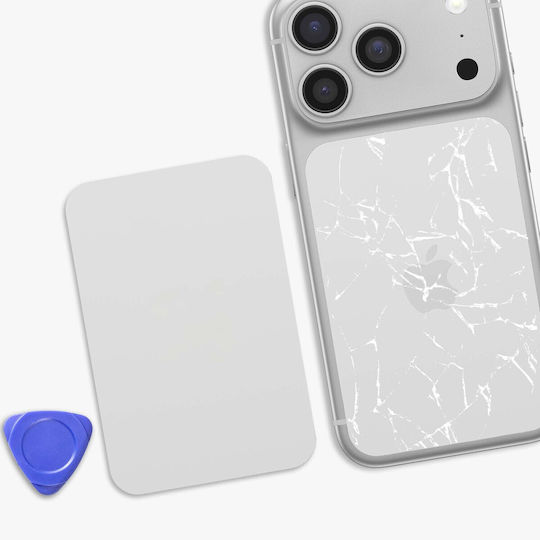 Clappio Ersatzabdeckung Für iPhone 17 Pro Magsafe Ring Silber