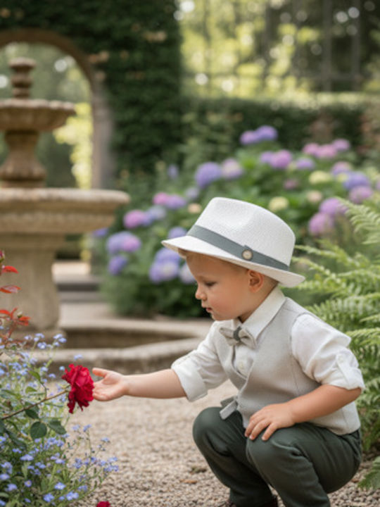 Dolce Bambini Taufkleidung für Jungen Grau Anzug