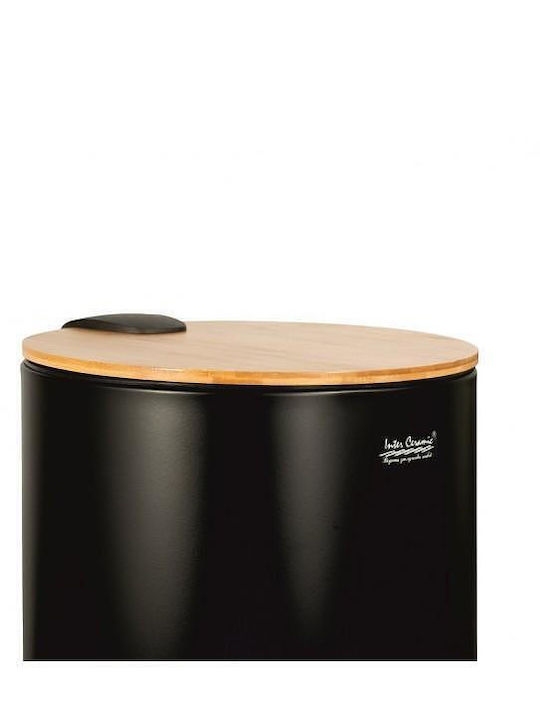 Inter Ceramic Metallic Bathroom Bin 30lt