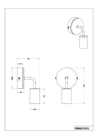 Trio Lighting R866510 Trio Lighting R866510