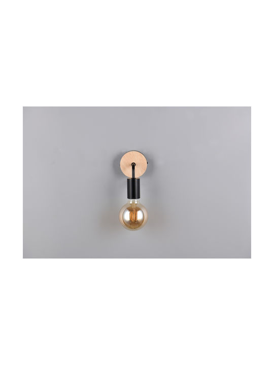 Trio Lighting Lampă De Perete Vintage Neagră