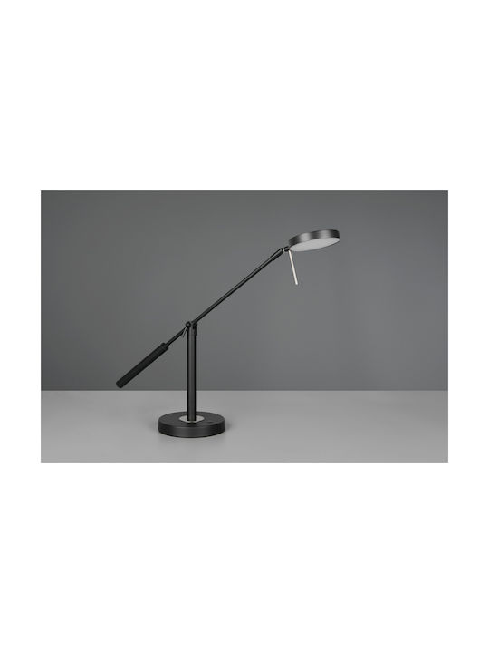 Trio Lighting Monza Φωτιστικό Γραφείου σε Μαύρο Χρώμα