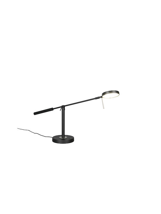 Trio Lighting Monza Φωτιστικό Γραφείου σε Μαύρο Χρώμα