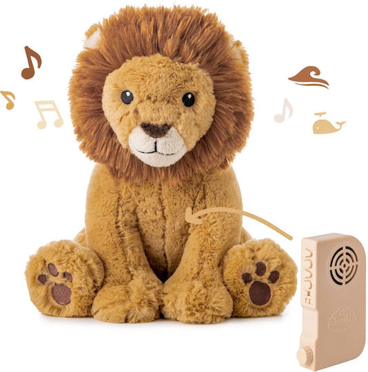Sleep Toy Lion Cub Fabric with White Sounds and Music