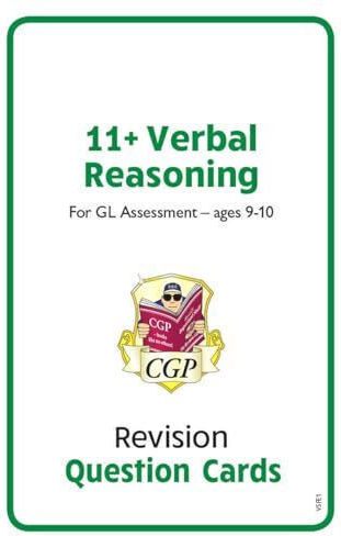 11 Gl Revision Question Cards Verbal Reasoning Ages 9-10 Cgp Gl 11 Ages 9-10