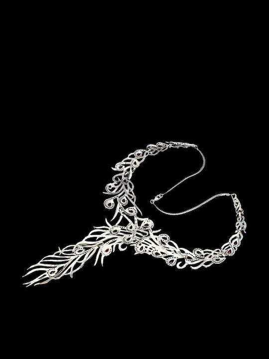 Beautiful Ruby Marcasite Necklace Certificate