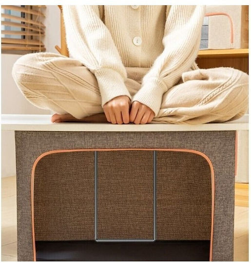 Alista Home Casetă Textilă De Depozitare Pentru Pătură/Duvet / Haine Gri 40x30x20cm