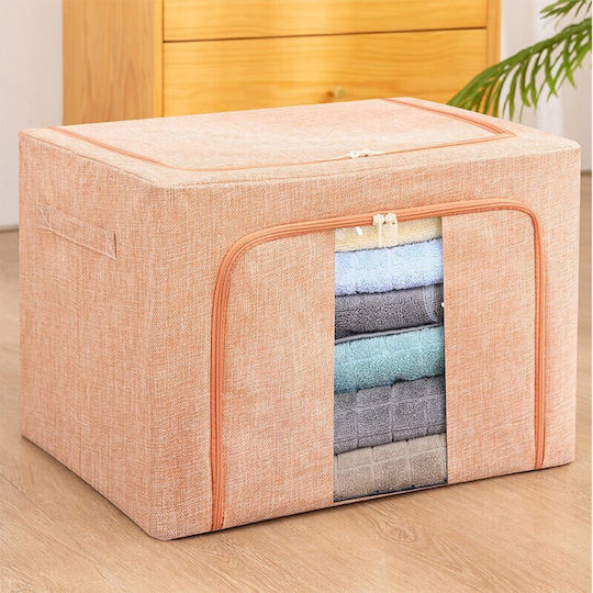 Alista Home Casetă Textilă De Depozitare Pentru Pătură/Duvet / Haine Roz 50x40x33cm
