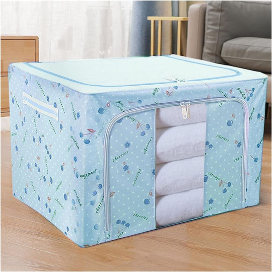 Alista Home Casetă Textilă de Depozitare pentru Pătură/Duvet / Haine Albastră 50x40x33cm