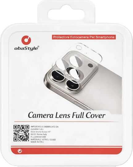 Obastyle Protecție Completă din Sticlă Temperată pentru Lentila Camerei Iphone 17 Air