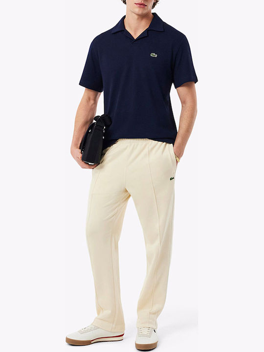 Polo Herrenbluse Kurzarm Dunkelblau