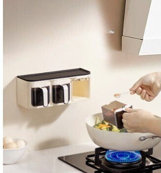 Alista Home Οργανωτής Μπαχαρικών Πλαστικός Λευκός Alista Home Οργανωτής Μπαχαρικών Πλαστικός Λευκός
