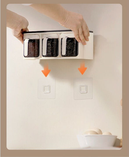 Alista Home Plastic Spice Organizer White