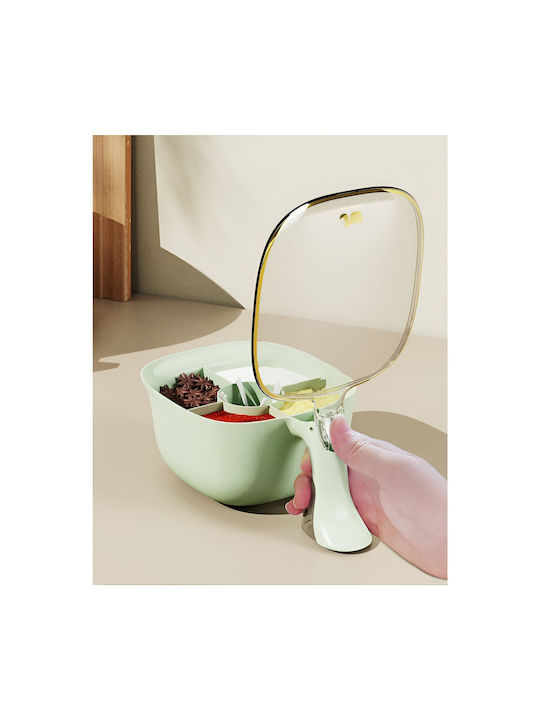 Alista Home Organizator Pentru Condimente Din Plastic Verde