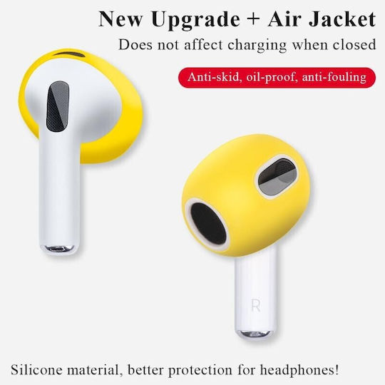 Apple AirPods 3 Acoperiri De Silicon Negre