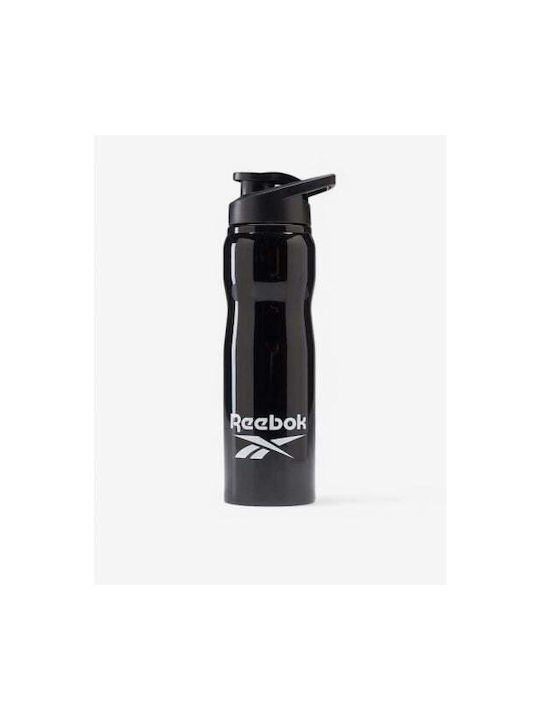 Reebok Supply Sport Stainless Steel Water Bottle 800ml Black