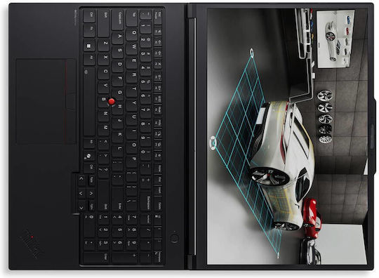 Lenovo P16 Gen 3 16" IPS FHD+ (Ultra 7-255HX/64GB/1TB SSD/RTX PRO 3000 Blackwell/W11 Pro) Negru (Tastatură International English)