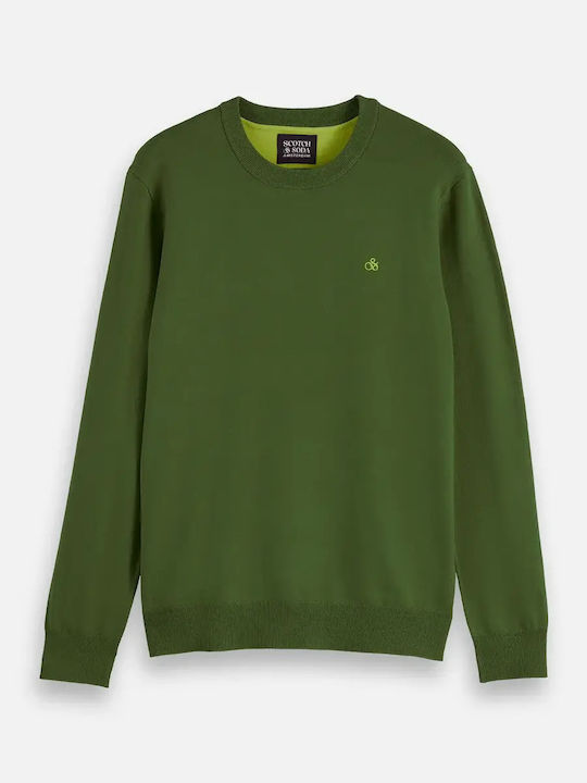 Saisonaler Herrenpullover Grün
