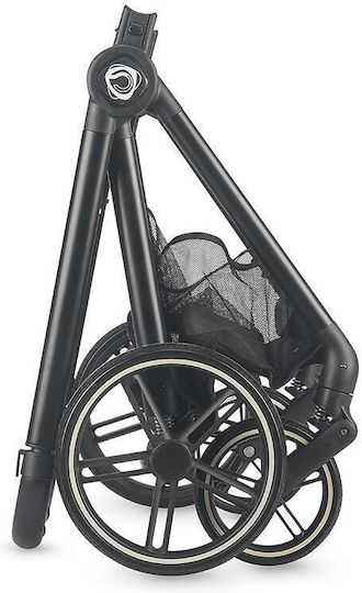 Coccolle Lissia Adjustable 3 in 1 Baby Stroller Suitable for Newborn Anthracite 16.3kg