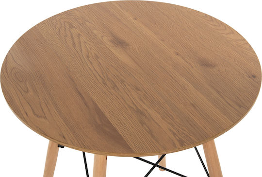 Outdoor Dining Set Twist 3 Pieces Cappuccino