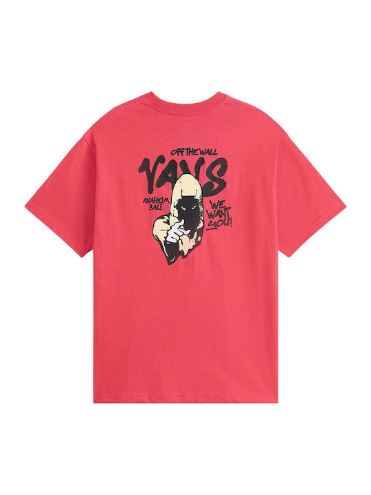 T-shirt Κοραλί