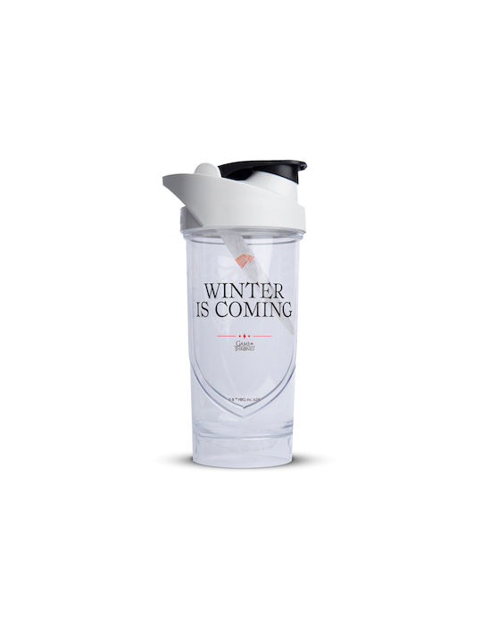 Shieldmixer Hero Pro Shaker Πρωτεΐνης 700ml Πλαστικό Λευκό