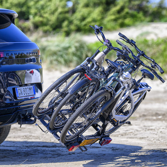 Menabo Car Bike Rack Tow Hitch for 3 Bicycles