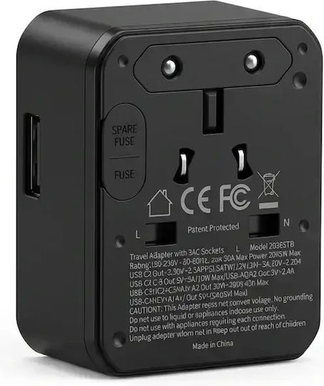Hyperloq Neotravel Φορτιστής 45w