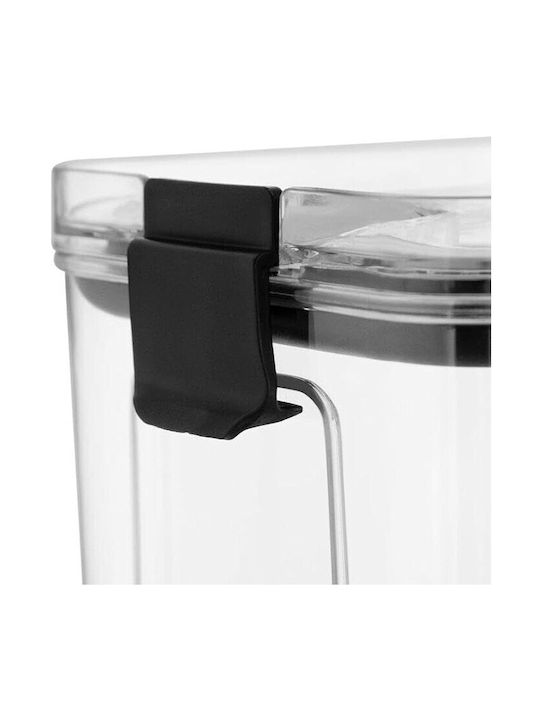 Alista Home Set 4 Bucăți Vaze Pentru Paste / Cereale cu Capac Plastic Transparent 350ml 4 Bucăți