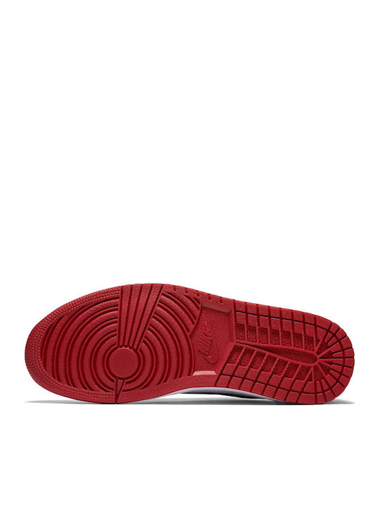 Air  1 Retro Low Og Herren Sneakers Varsity Red / Black-summit White
