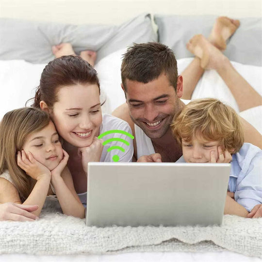 Zenwire 1246123012 Αντάπτορας Δικτύου USB με Ασύρματη Σύνδεση Wi-Fi 600Mbps
