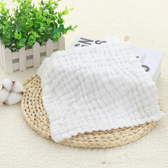 Alista Home Kitchen Towel Made of 100% Cotton in White Colour 30x30cm