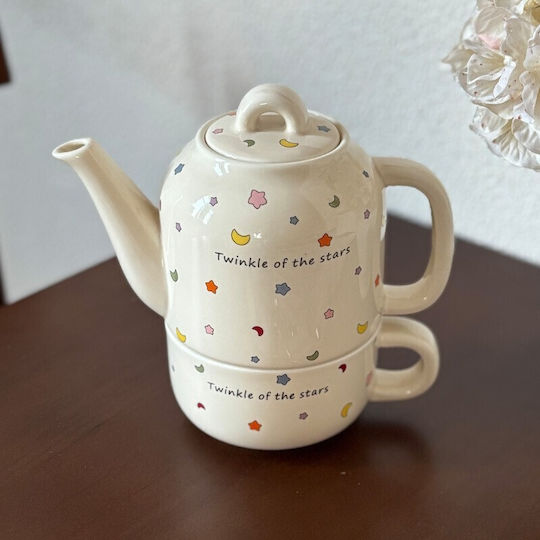 Alista Home Τσαγιέρα Κεραμική 300ml