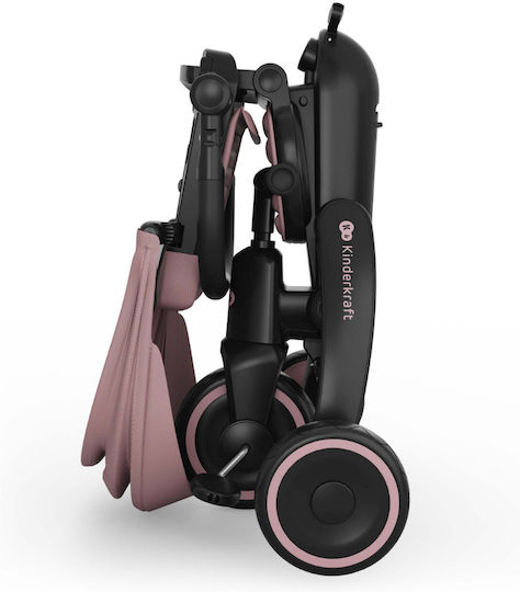 Kinderkraft Jazz 3 Convertible with Parental Handle 5 in 1 for 9 Months Pink